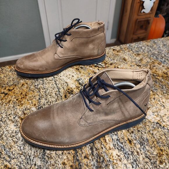 Paruno Brown Leather Chukka Boots Size 10.5 ID P219831 main image 12